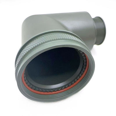 M85049/90-25W Band Lock Adapter | 90° EMI Shielded Connector Backshell